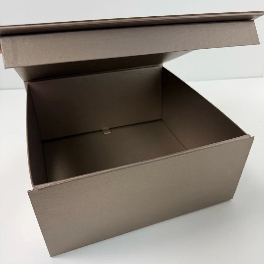 Beautiful Bvlgari Metallic Bronze Closet Storage or Gift Box - Picture 4 of 13